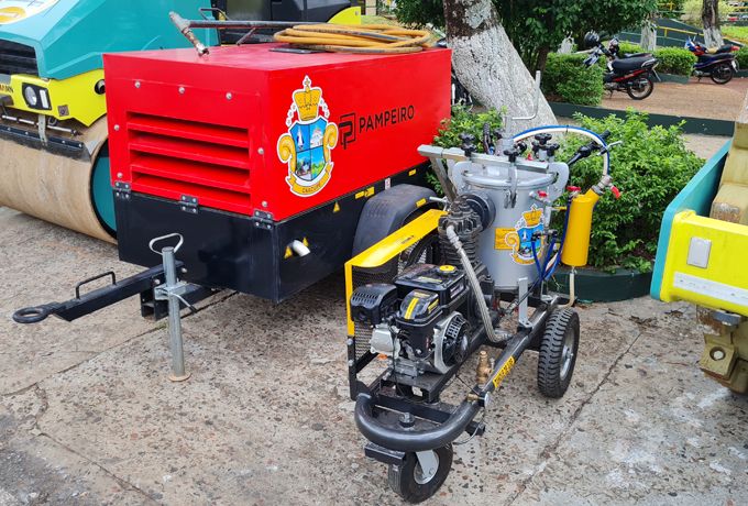 ENTREGA DE EQUIPAMENTOS DE VANGUARDA PARA A PREFEITURA DE CAACUPE