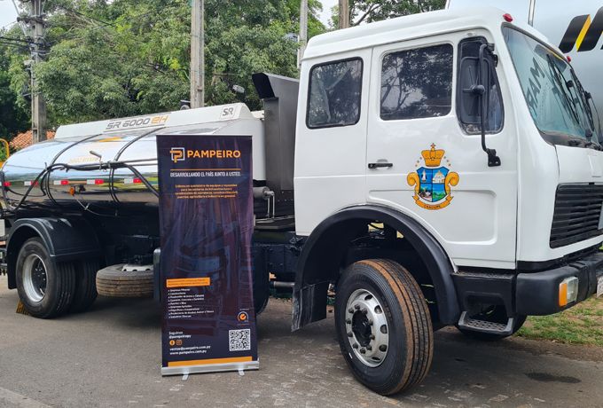 ENTREGA DE EQUIPAMENTOS DE VANGUARDA PARA A PREFEITURA DE CAACUPE