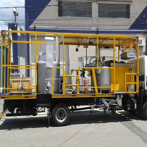 Equipamento montado em chassi